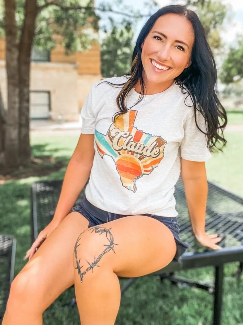 Retro Claude Texas Tee