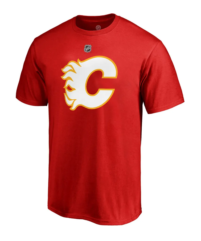 SEAN MONAHAN CALGARY FLAMES FANATICS MEN'S NAME AND NUMBER T SHIRT