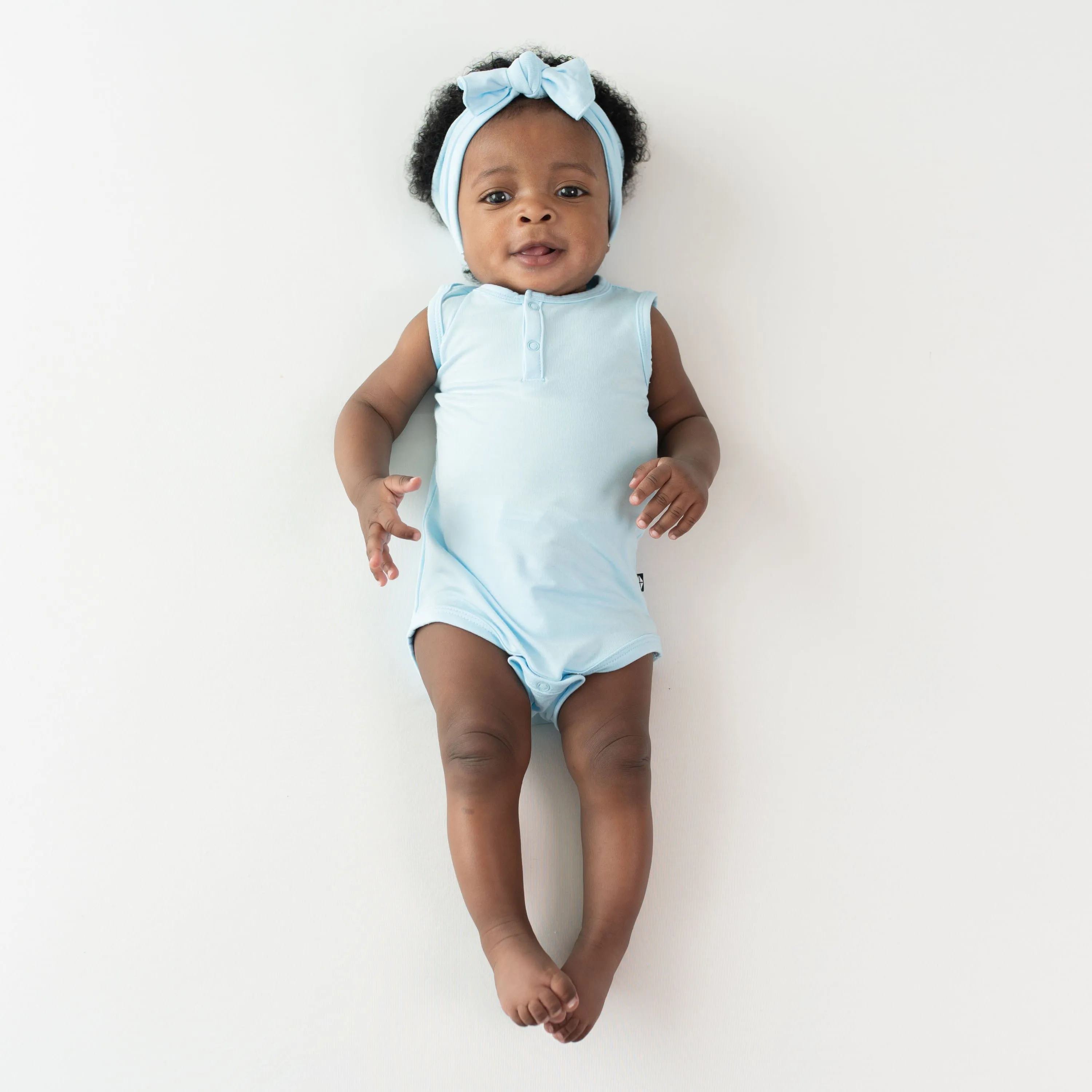 Sleeveless Bodysuit in Powder