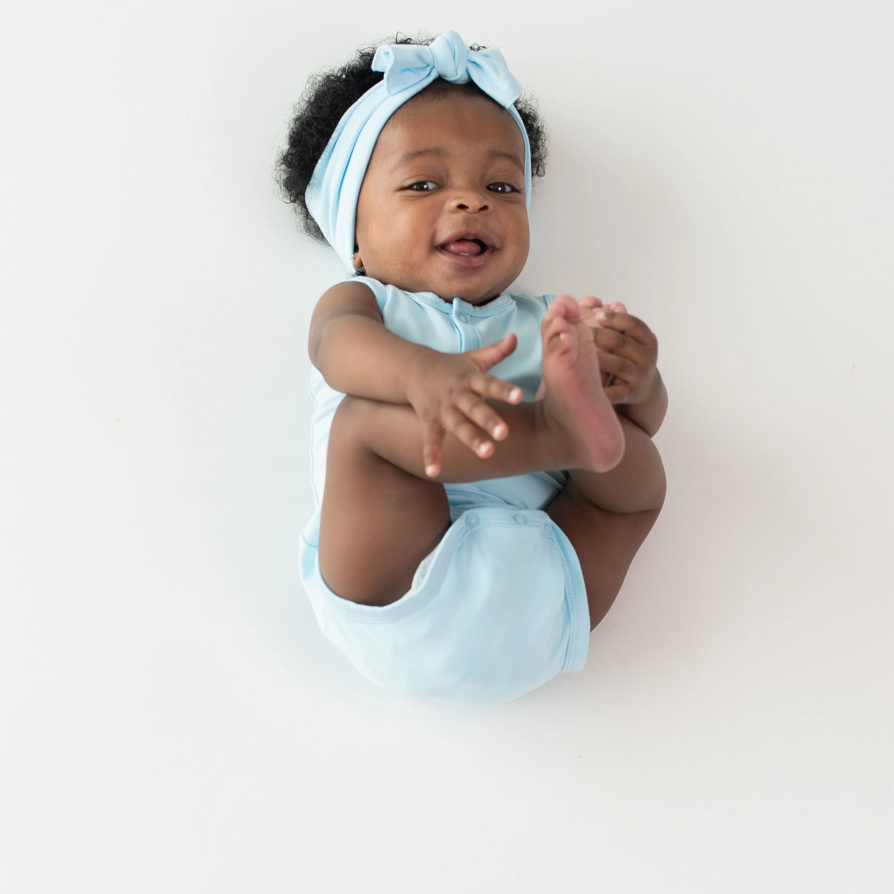 Sleeveless Bodysuit in Powder