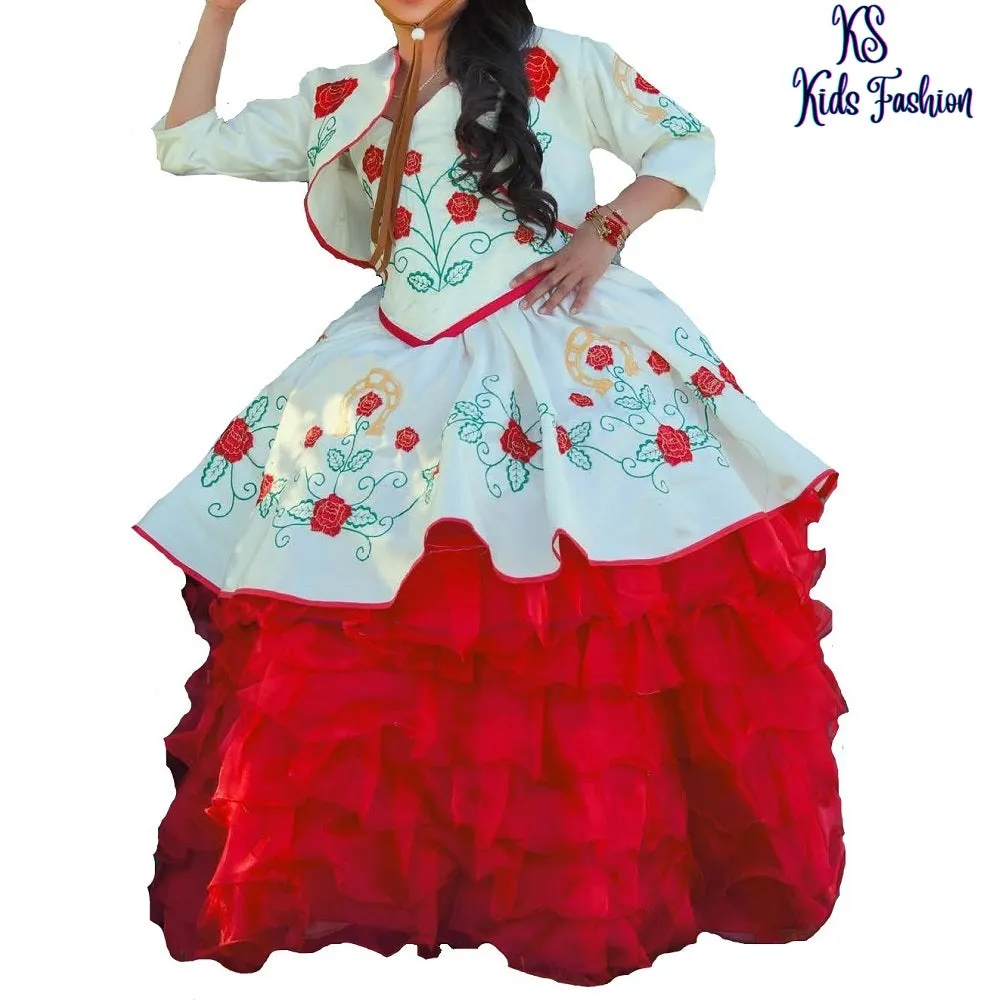 Traje Charro de Niña KS-76226 - Charro Suit for Girls