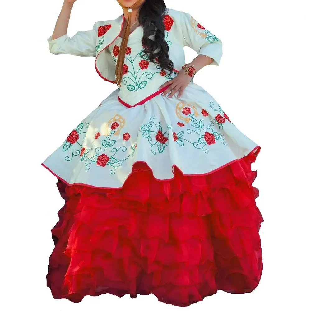 Traje Charro de Niña KS-76226 - Charro Suit for Girls