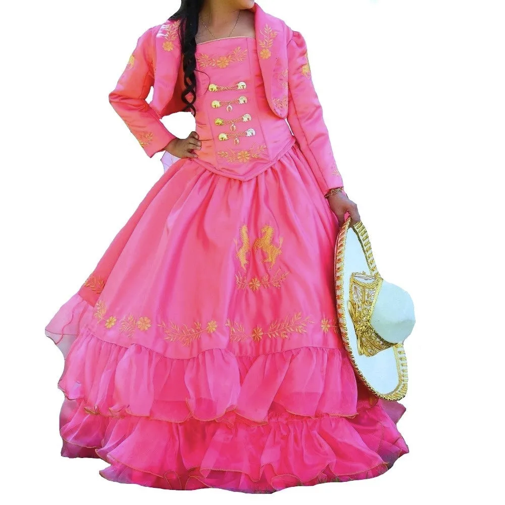 Traje Charro de Niña KS-76234 - Charro Suit for Girls