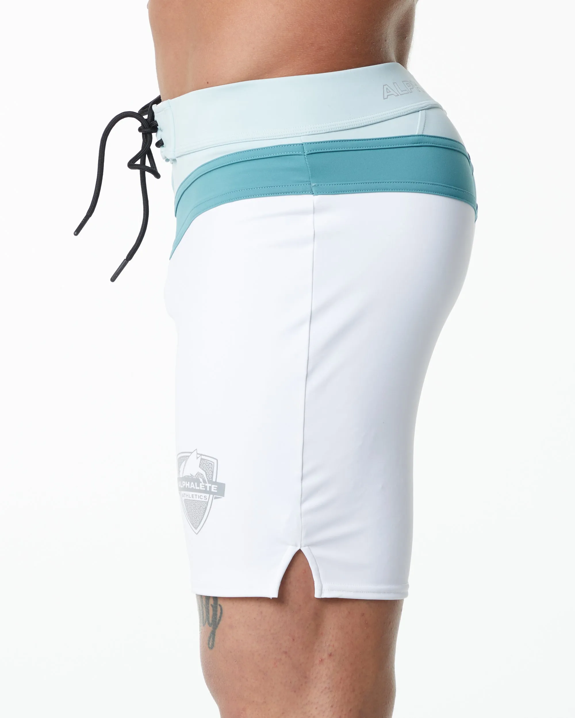 Trident Competition Short - White