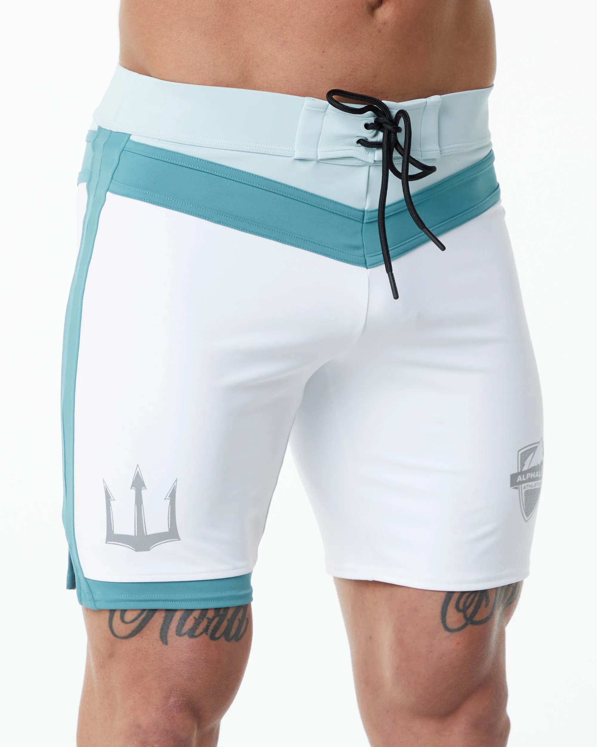 Trident Competition Short - White