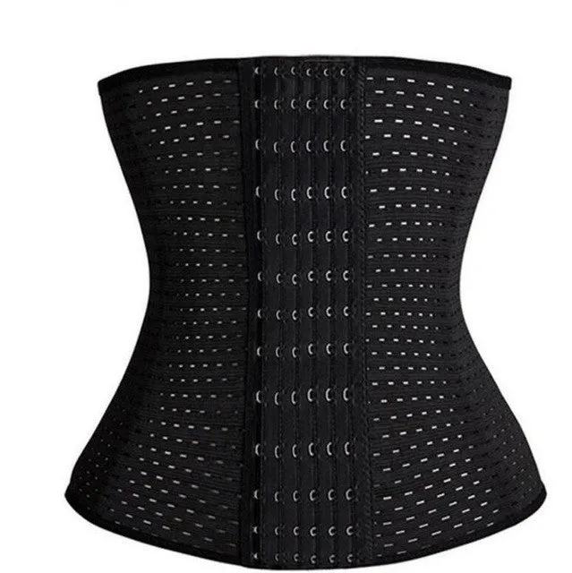 Waist trainer shapers Breathable Hollow women slim sheath body shaper Abdominal belt Latex Rubber shapewear #1130 GS