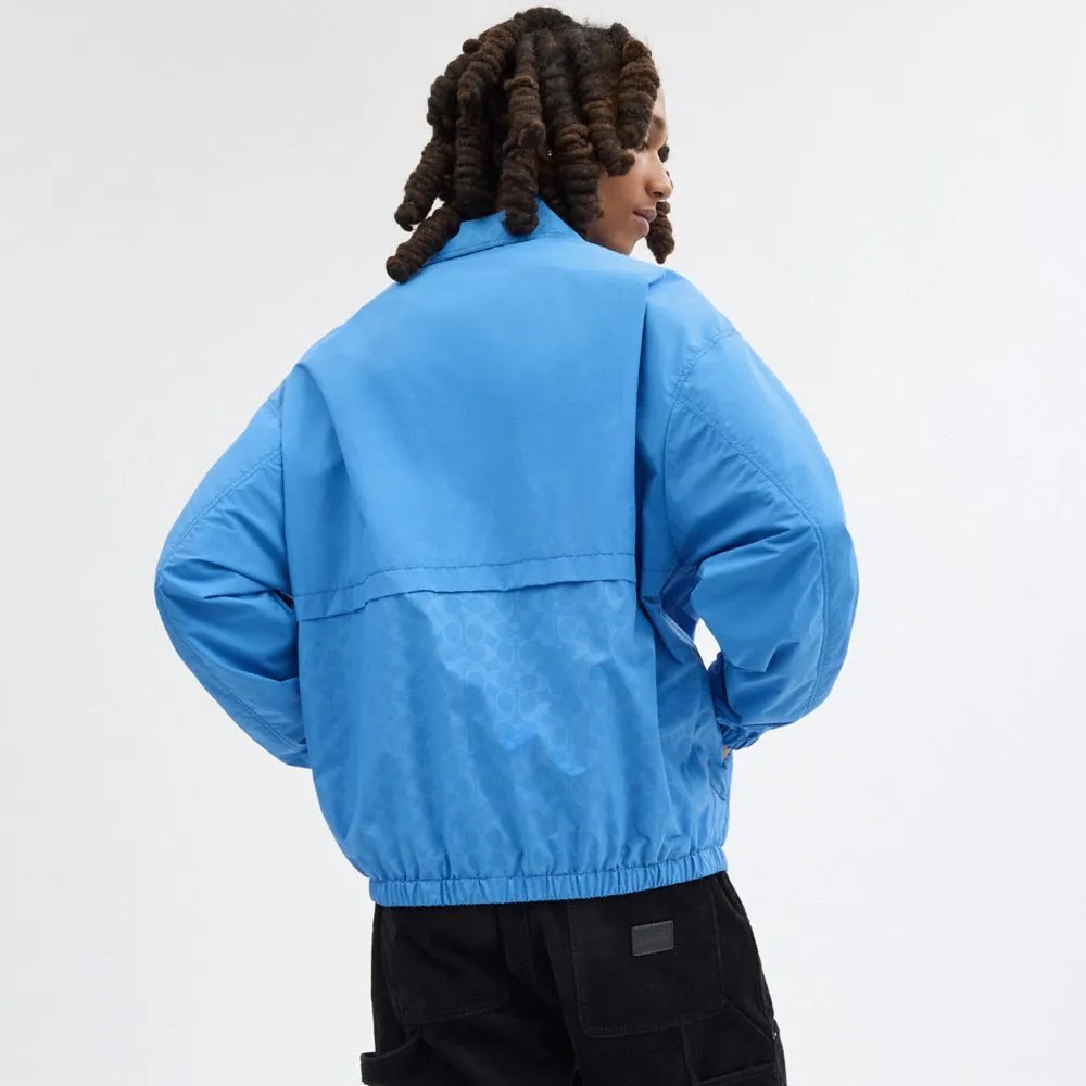 WINDBREAKER IN RECYCLED POLYESTER