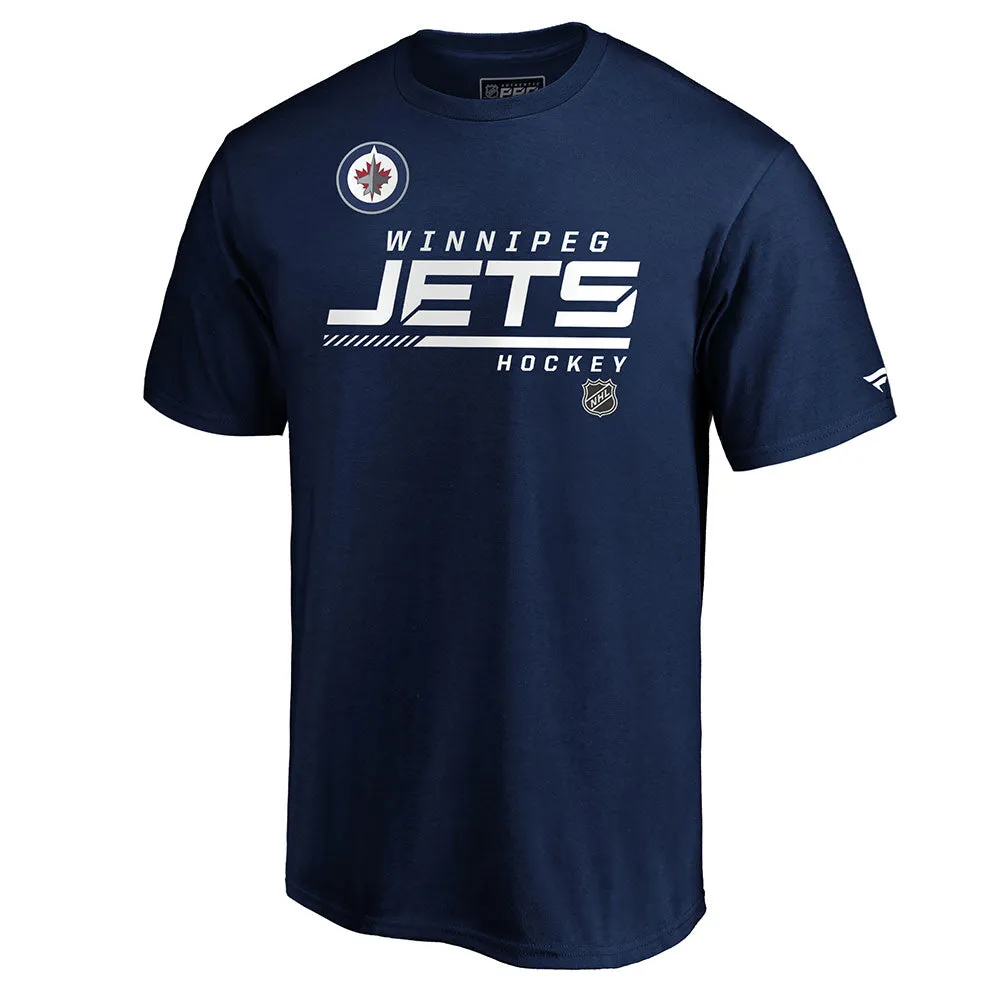 WINNIPEG JETS FANATICS MEN'S AUTHENTIC PRO LOCKER ROOM SPEED T SHIRT