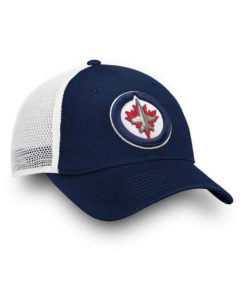 WINNIPEG JETS FANATICS MEN'S UNSTRUCTURED ADJUSTABLE MESH HAT