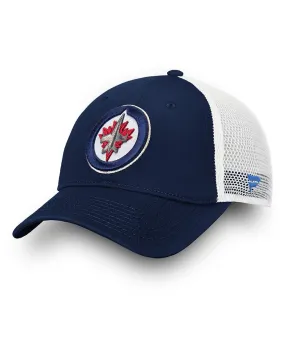 WINNIPEG JETS FANATICS MEN'S UNSTRUCTURED ADJUSTABLE MESH HAT