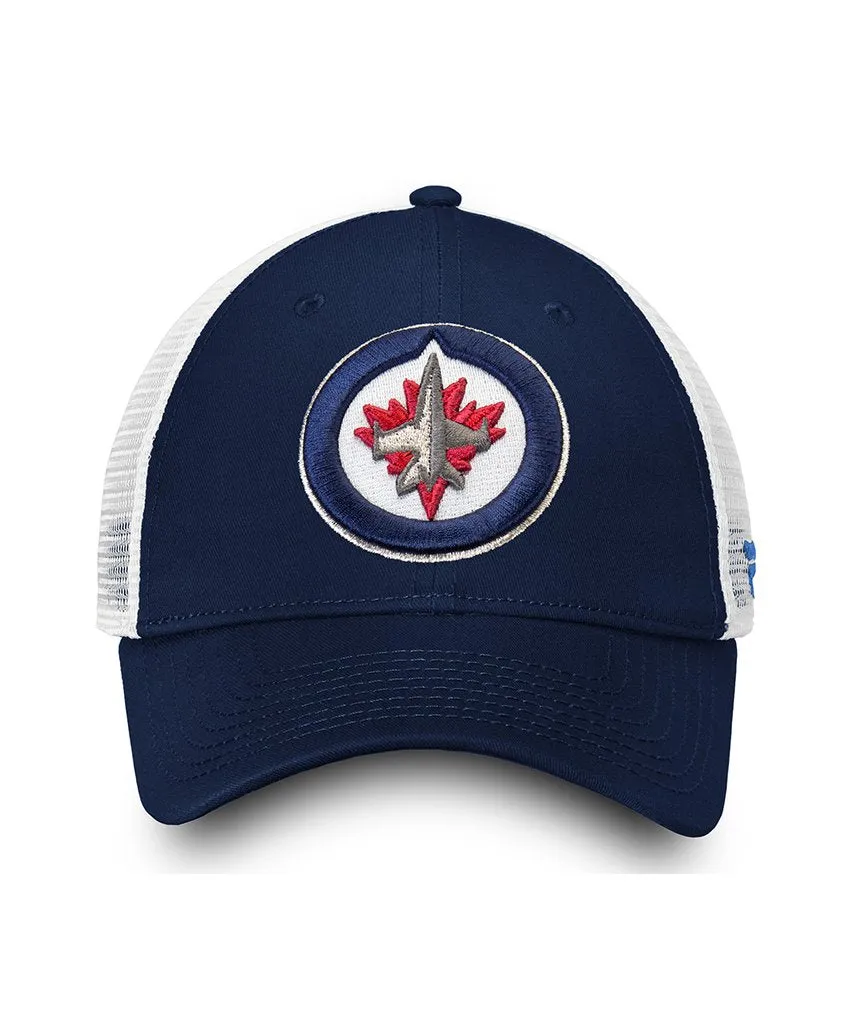 WINNIPEG JETS FANATICS MEN'S UNSTRUCTURED ADJUSTABLE MESH HAT